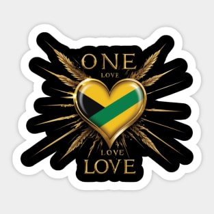 One Love Sticker